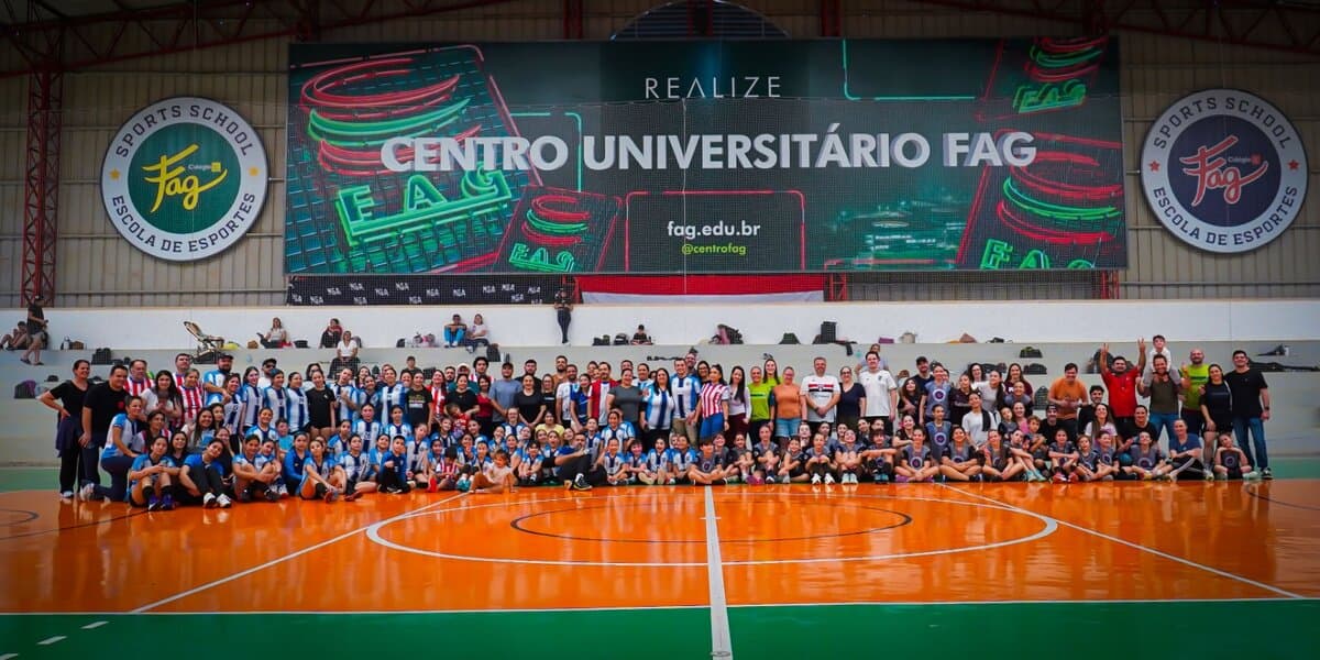 Escola de esportes do Colégio FAG realiza amistoso Internacional 